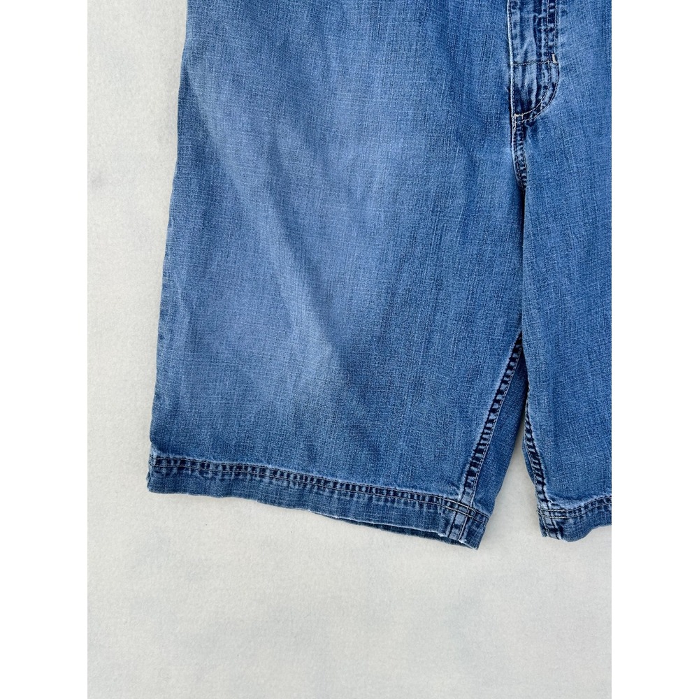 Old Navy Mens Denim Shorts Size 38 Medium Wash Blue 100% Cotton Casual Relaxed - Picture 3 of 16